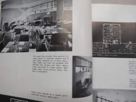 Progressive Architecture 1950 annual volume -amerikkalaisen arkkitehtuurilehden sidottu vuosikerta