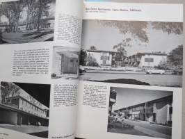 Progressive Architecture 1950 annual volume -amerikkalaisen arkkitehtuurilehden sidottu vuosikerta