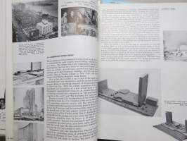 Progressive Architecture 1950 annual volume -amerikkalaisen arkkitehtuurilehden sidottu vuosikerta