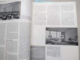 Progressive Architecture 1950 annual volume -amerikkalaisen arkkitehtuurilehden sidottu vuosikerta
