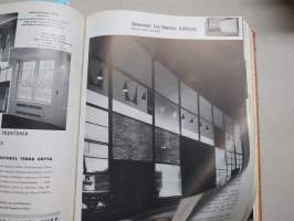 Progressive Architecture 1950 annual volume -amerikkalaisen arkkitehtuurilehden sidottu vuosikerta
