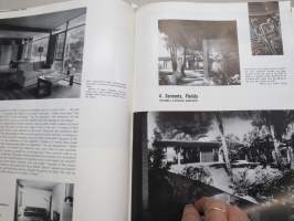 Progressive Architecture 1950 annual volume -amerikkalaisen arkkitehtuurilehden sidottu vuosikerta