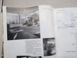 Progressive Architecture 1950 annual volume -amerikkalaisen arkkitehtuurilehden sidottu vuosikerta