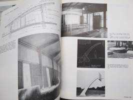 Progressive Architecture 1950 annual volume -amerikkalaisen arkkitehtuurilehden sidottu vuosikerta