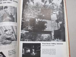 Progressive Architecture 1950 annual volume -amerikkalaisen arkkitehtuurilehden sidottu vuosikerta