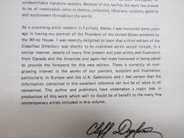The Classified Directory of Artist´s Signatures, Symbols &amp; Monograms - American Artists with new UK additions