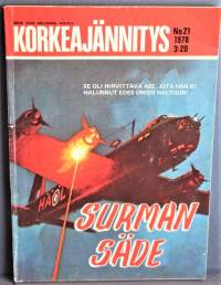 Korkeajännitys nro 21 1978 Surman säde.