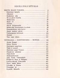Artturi Leinonen - Kootut teokset IX, 1956 - Hauta rajan takana/Novelleja/Kertomuksia/Runoja. Katso sisällysluettelo kuvista!