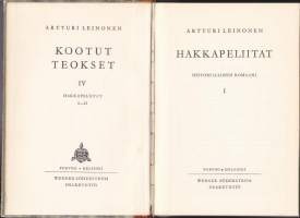 Artturi Leinonen - Kootut teokset IV, 1955 - Hakkapeliitat I-II