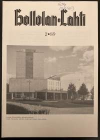 Hollolan Lahti - Lahti-seuran jäsenlehti 2/1989