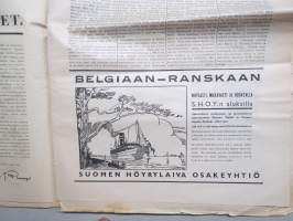 Uusi Suomi 1935 nr 38, 22.9.1935 - Brysselin maailmannäyttelyn erikoisnumero