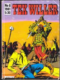 Tex Willer 1981 N:o 8. Kuoleman kuoro