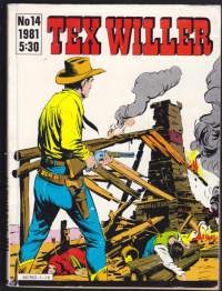 Tex Willer 1981 N:o 14. Arpiotsainen soturi