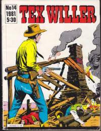 Tex Willer 1981 N:o 14. Arpiotsainen soturi