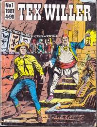 Tex Willer 1981 N:o 1. Vuoriston velho