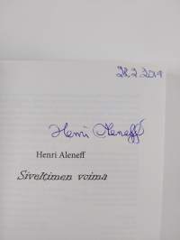 Siveltimen voima (signeerattu)