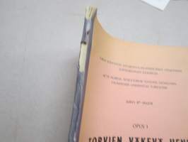 Torvien väkevä henki - Opus I - 1951-1971 -SoHon Torwet -historiikki