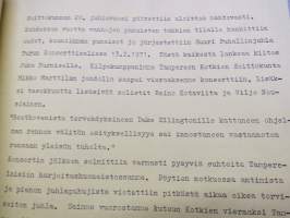 Torvien väkevä henki - Opus I - 1951-1971 -SoHon Torwet -historiikki