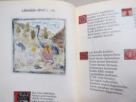 Kantelettaren lastenrunoja, kuvittanut Kirsti Gallen-Kallela