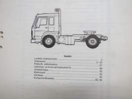 Volvo FL7, FL10 sähkökytkentäkaavio - FL7 -alustan numerosta  341650 lähtien, FL10 -alustan numerosta 341687 lähtien