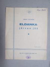 Eldankajärven jää -nuotit
