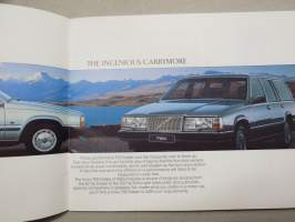 Volvo 740 / 760 Estates -myyntiesite / sales brochure