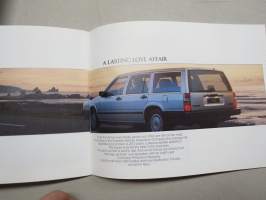 Volvo 740 / 760 Estates -myyntiesite / sales brochure