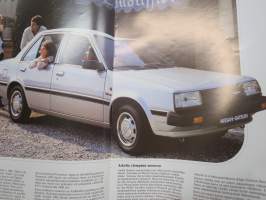Nissan Sunny 1.5 l Sedan, Coupé, Farmari -myyntiesite / sales brochure