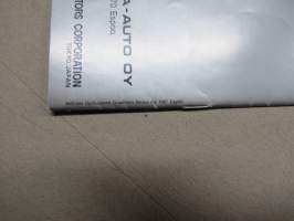 Mitsubishi Sapporo -myyntiesite / sales brochure