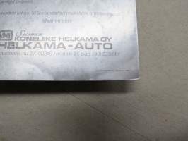 Mitsubishi Tredia -myyntiesite / sales brochure