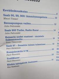 Saabisti 2015 nr 1 (97.), Suomen SAAB-klubi ry jäsenlehti -club magazine