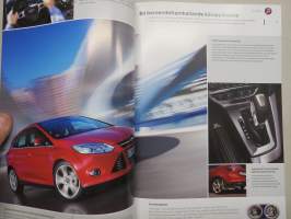 Ford Focus 2012 -myyntiesite, ruotsinkielinen / sales brochure