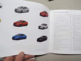 Skoda Octavia RS 2014 -myyntiesite, ruotsinkielinen / sales brochure