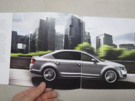 Skoda Octavia 2013 -myyntiesite, ruotsinkielinen / sales brochure