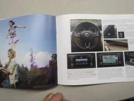 Skoda Octavia 2013 -myyntiesite, ruotsinkielinen / sales brochure