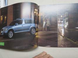 Skoda Yeti 2012 -myyntiesite, ruotsinkielinen / sales brochure