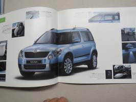 Skoda Yeti 2012 -myyntiesite, ruotsinkielinen / sales brochure