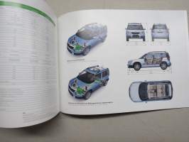 Skoda Yeti 2012 -myyntiesite, ruotsinkielinen / sales brochure