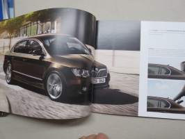 Skoda Superb 2014 -myyntiesite, ruotsinkielinen / sales brochure