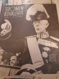 Suomen Kuvalehti  1948 nr 24. (12.6.)työleirillä Amerikassa, veroja!, linja-auto alhosta ylös