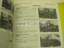 Caterpillar 3406 Industrial and Marine Engines (serial numbers 90U, 91U) -teollisuus ja merimoottorit