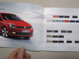 Volkswagen Polo 2014 -myyntiesite, ruotsinkielinen / sales brochure