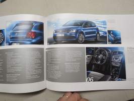 Volkswagen Polo 2014 -myyntiesite, ruotsinkielinen / sales brochure