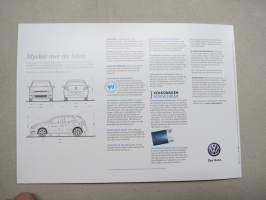 Volkswagen Polo 2014 -myyntiesite, ruotsinkielinen / sales brochure