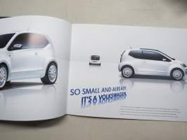 Volkswagen Up 2012 -myyntiesite, englanninkielinen / sales brochure