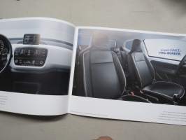 Volkswagen Up 2012 -myyntiesite, englanninkielinen / sales brochure