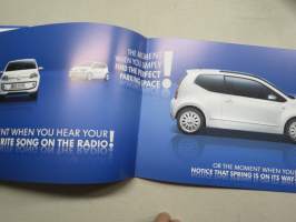 Volkswagen Up 2012 -myyntiesite, englanninkielinen / sales brochure