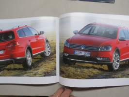 Volkswagen Passat 2014 -myyntiesite, ruotsinkielinen / sales brochure