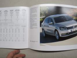 Volkswagen Passat 2014 -myyntiesite, ruotsinkielinen / sales brochure