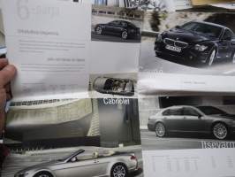 BMW 2006 mallisto -myyntiesite / sales brochure